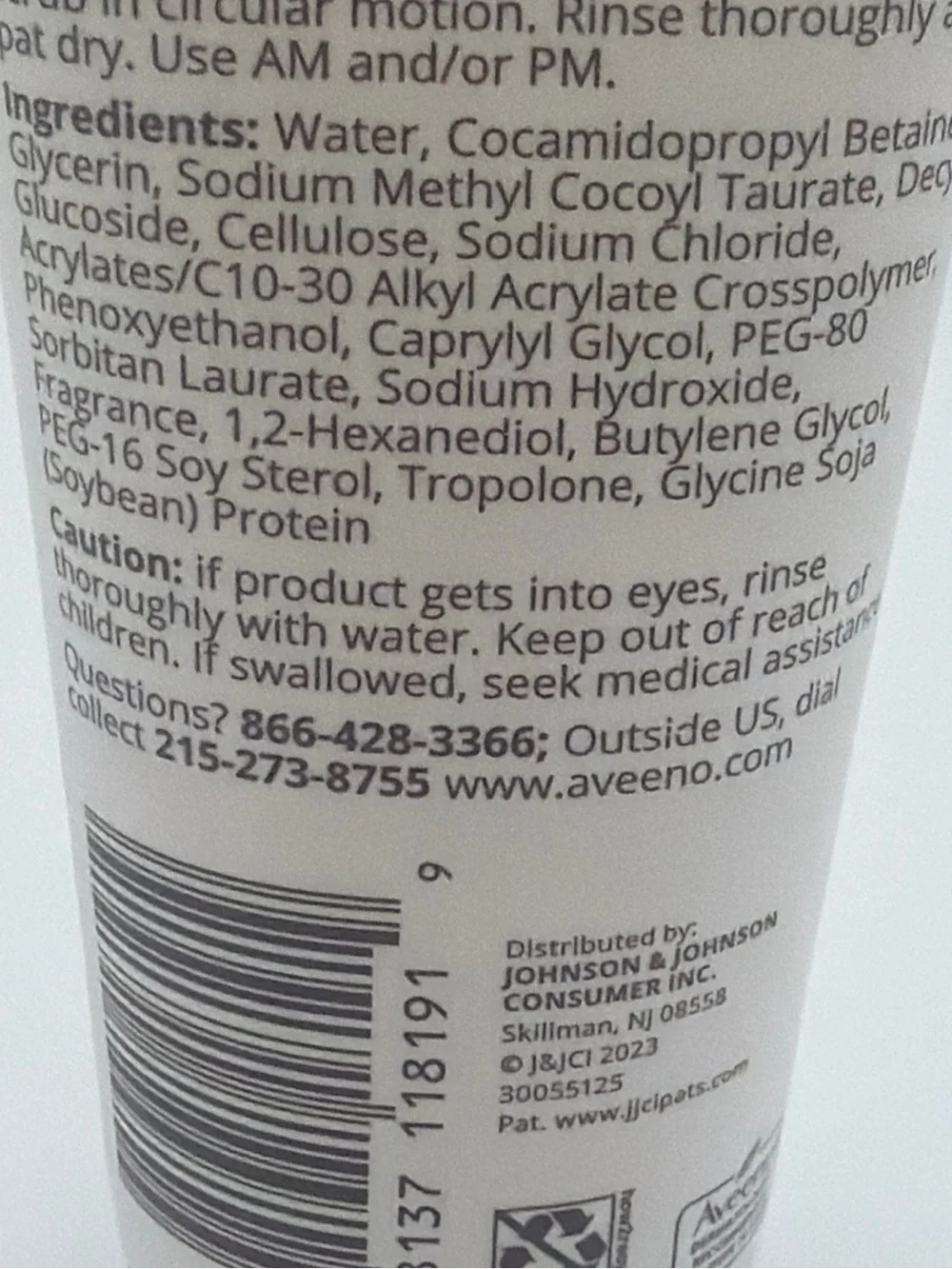 Aveeno positively radiant
